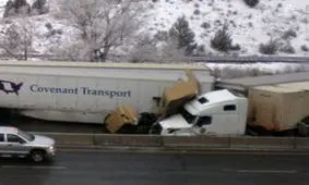 تصادف وحشتناک خودرو حمل سوخت +فیلم