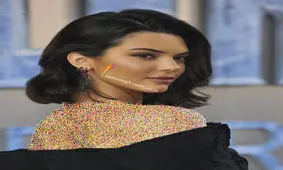 مدل گوشواره به سبک کندال جنر، دختر زیبای هالیوود