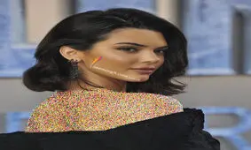 مدل گوشواره به سبک کندال جنر، دختر زیبای هالیوود