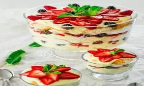 طرز تهیه دسر بی نظیر ترافیل