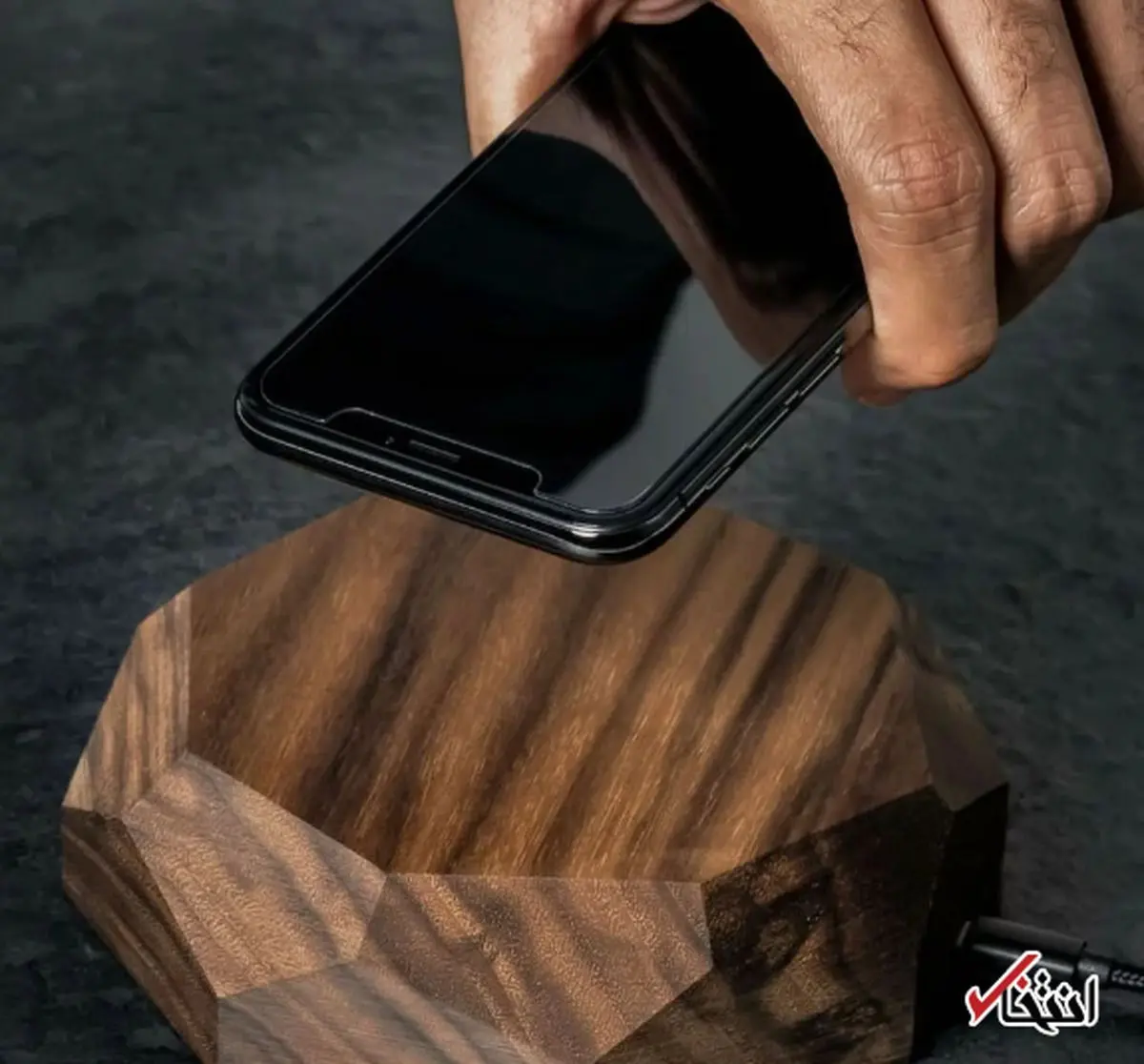 موبایلتان را روی چوب شارژ کنید / ویژه کاربران آیفون / دارای سیستم QI