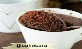 طرز تهیه کیک لیوانی شکلاتی