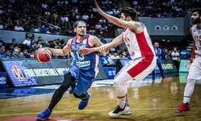 سایت فیبا: جمشیدی و یخچالی، دلیل اصلی برتری ایران مقابل فیلیپین بودند