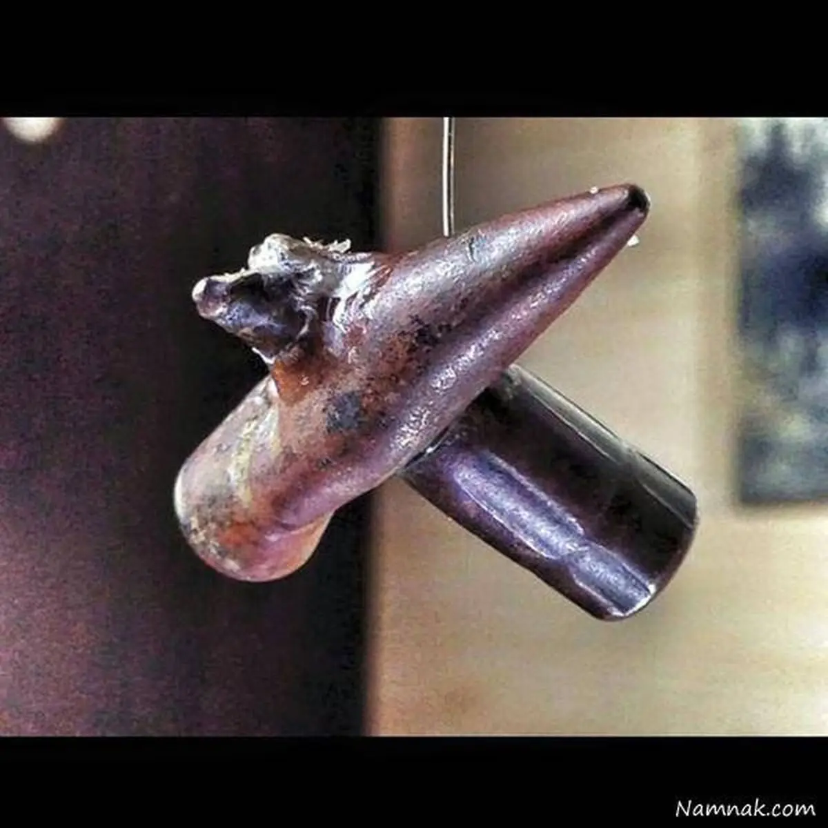 برخورد دو گلوله با یکدیگر