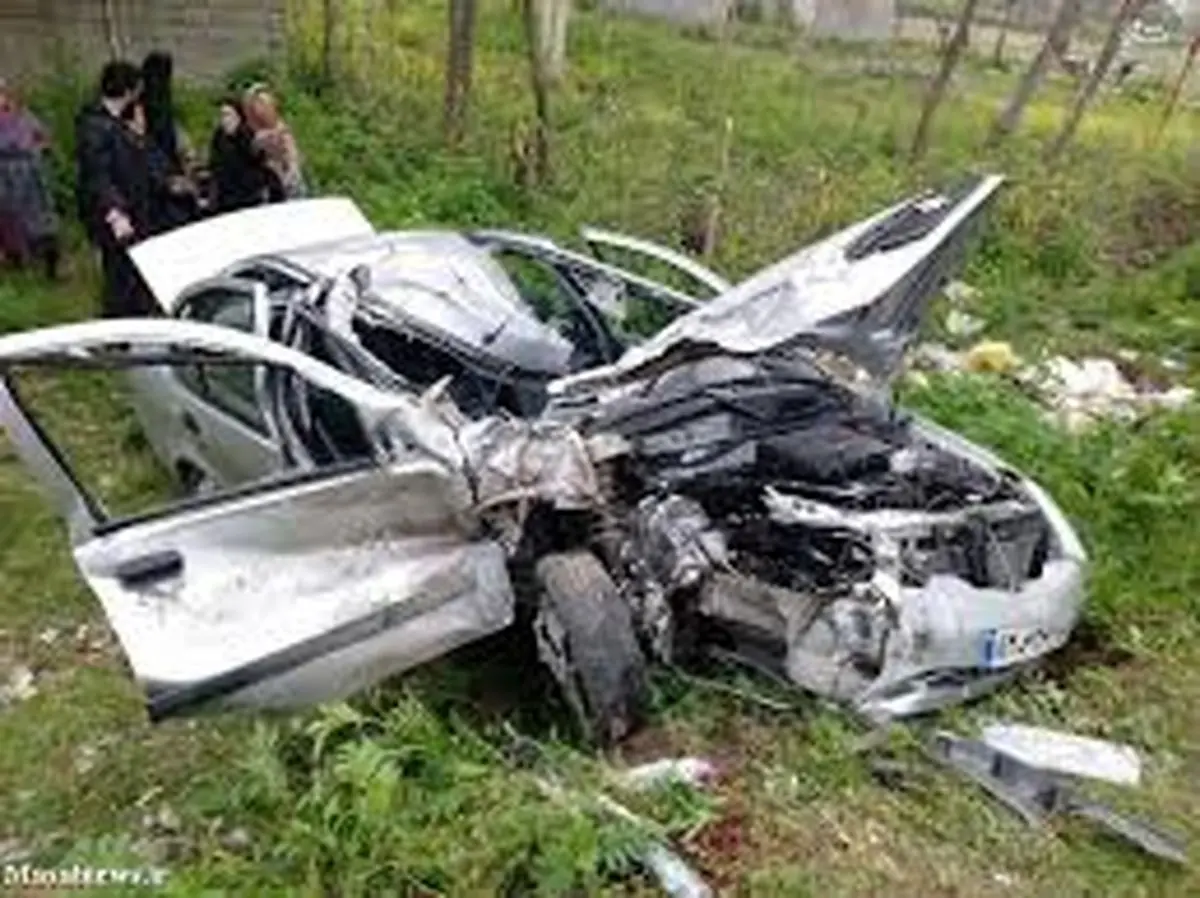 ۴ کشته ومصدوم درتصادف خوروی تیبا وکامیون ایسوز در فیروزآباد لرستان