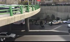 سقوط دختر جوان در اصفهان؛ علت هنوز مشخص نیست+تصویر