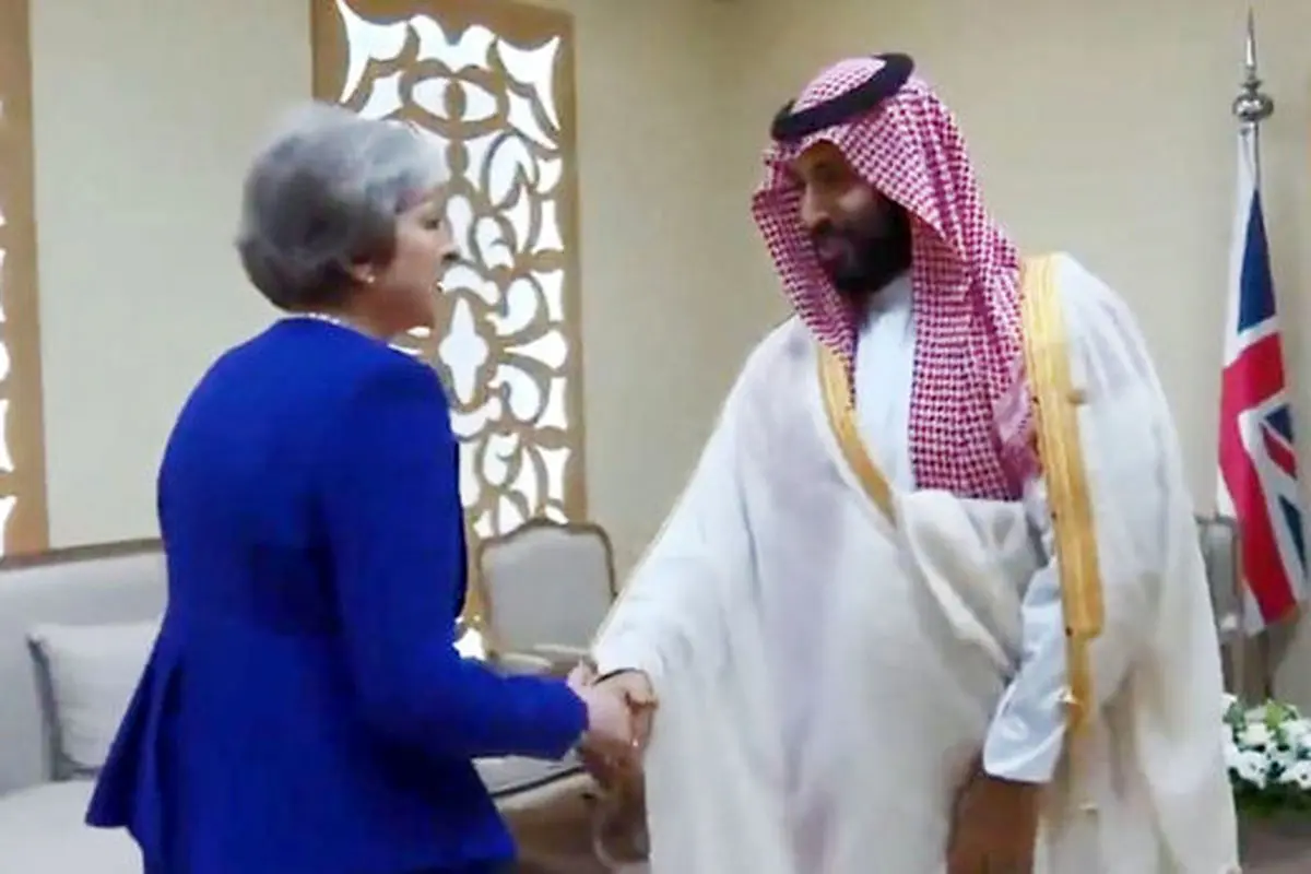 دیدار می و بن سلمان هم حاشیه‌ساز شد