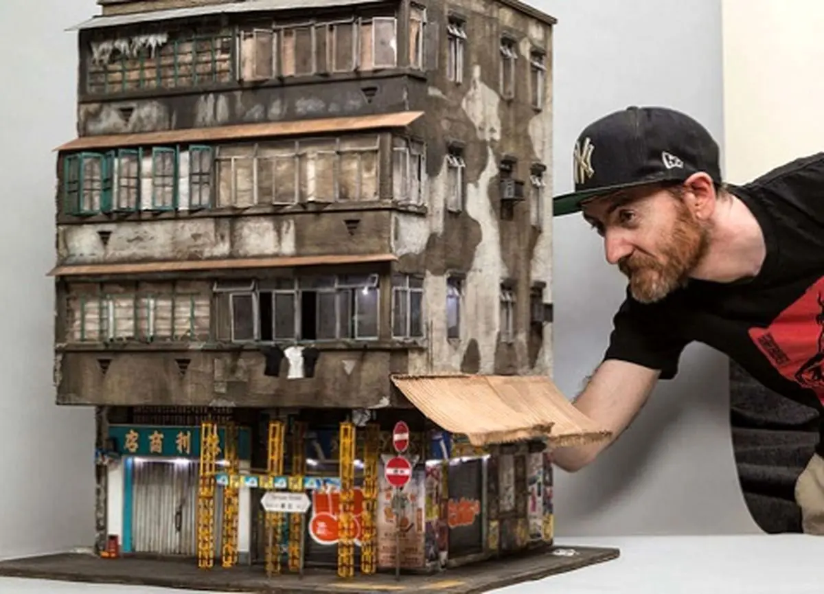 جوشوا اسمیت و ساختمان های حیرت انگیز و مینیاتوری