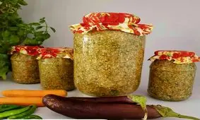طرز تهیه ترشی لیتیه بادمجان
