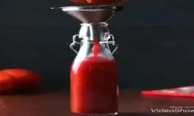 طرز تهیه سس گوجه فرنگی خانگی