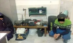 از دستگیری سارق تبعیدی فراری تا زوج تبهکار مشهدی