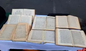 کشف کتب و دست نوشته‌های تاریخی از سارقان