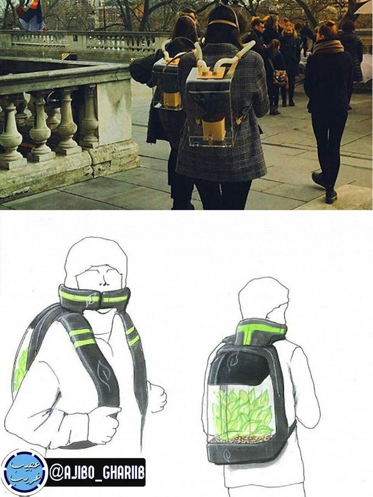 دانشجویان هلندی کوله پشتی اختراع کردند