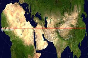 طولانی ترین خط مستقیم روی کره زمین