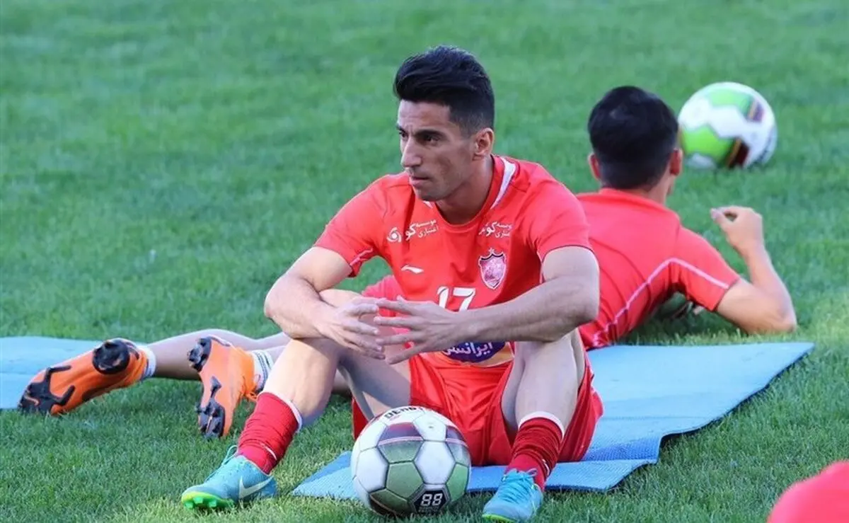 حضور زودهنگام شیری در تمرین پرسپولیس