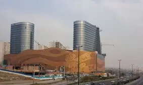 مهار آتش سوزی در برج رز مال تهران+ عکس