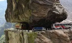 خطرناکترین جاده های جهان + تصاویر