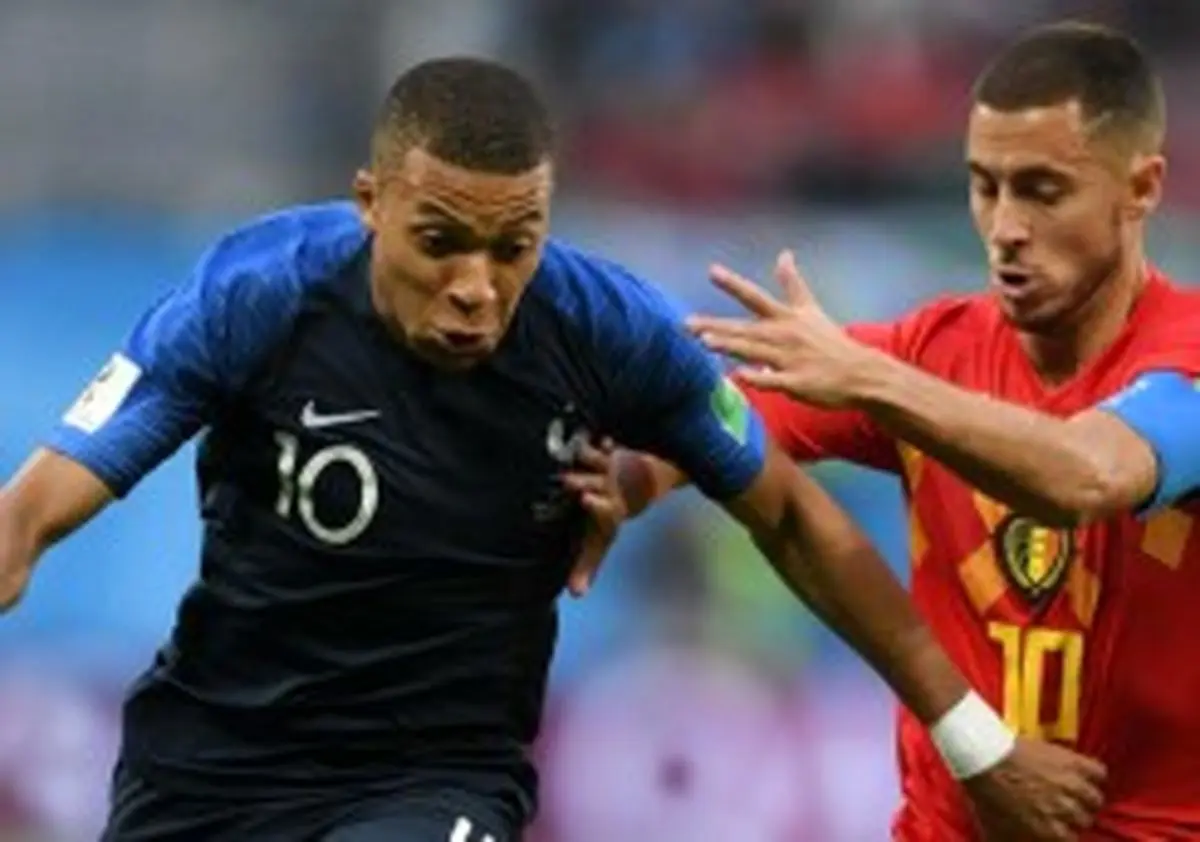 هازارد: امباپه بهترین بازیکنی است که امسال در مقابل من بازی کرده است