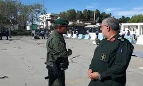 حضور سردار پاکپور در محل حادثه تروریستی چابهار + تشریح جزئیات عملیات