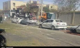 تصاویر حادثه ترور‌یستی صبح امروز چا‌بهار