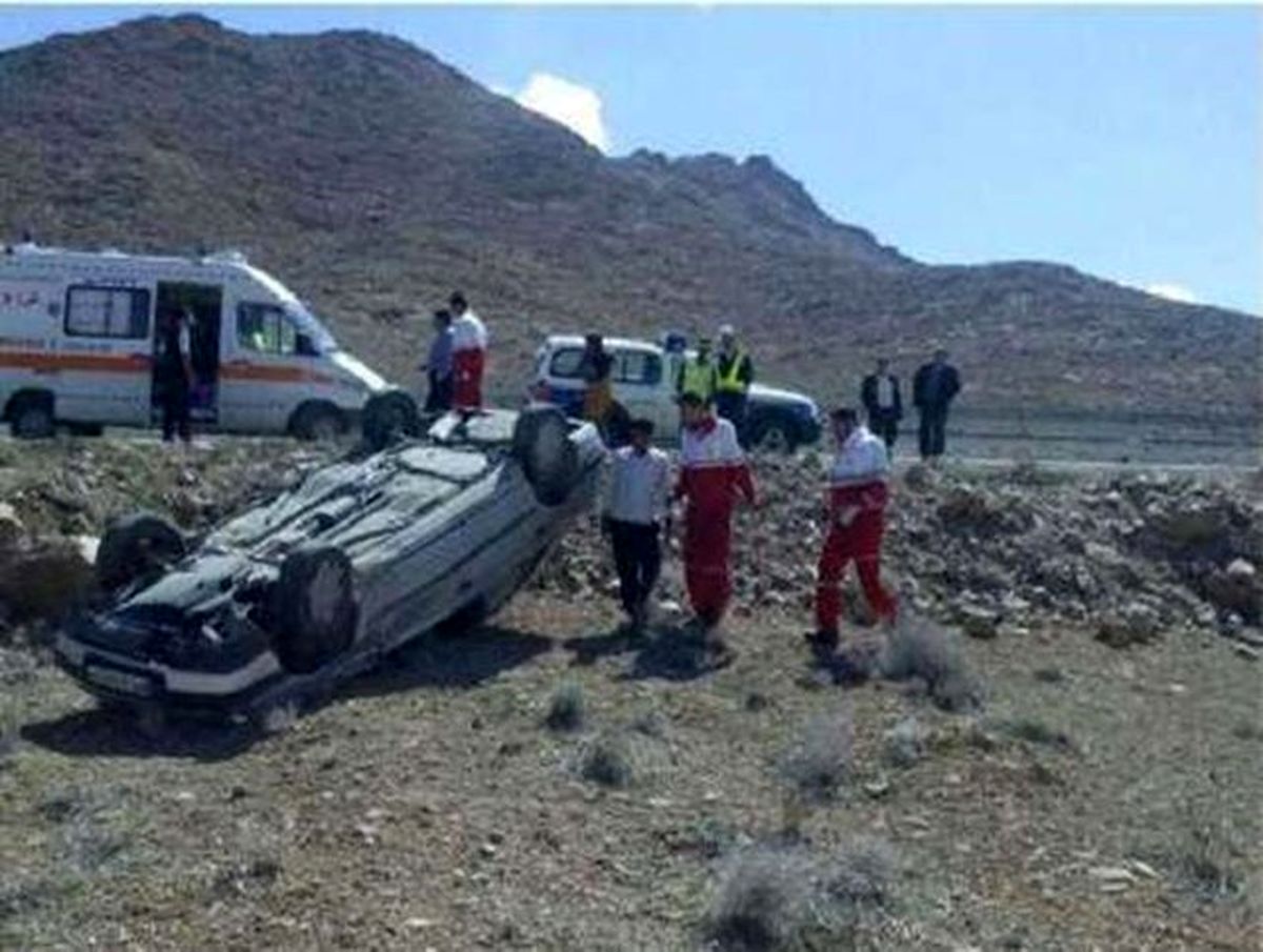 واژگونی خودرو حامل اتباع افغان