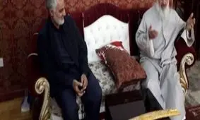 هدیه سردار سلیمانی به مفتی اهل سنت عراق