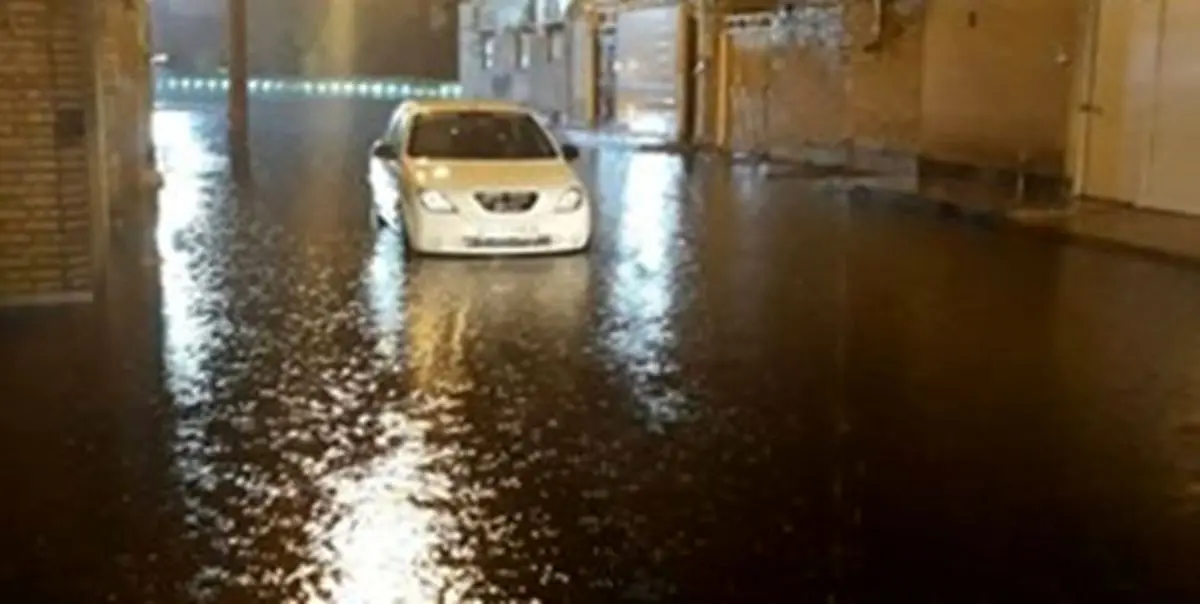 ویدیو/ قطع برق و آب‌گرفتگی معابر در شهرهای شمالی خوزستان