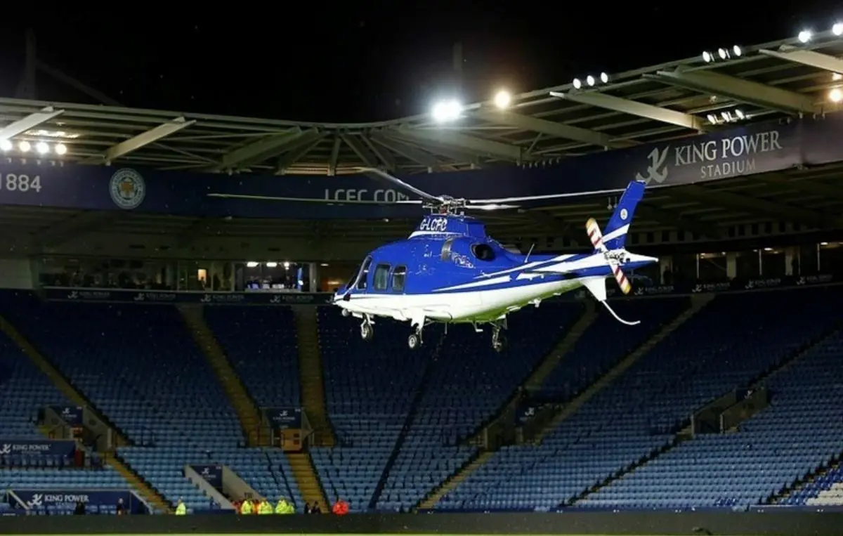 اعلام دلیل اصلی سقوط هلی‌کوپتر مالک لسترسیتی