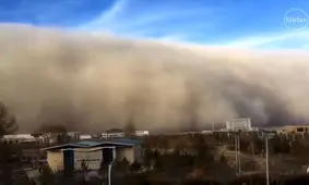 مرگ دلخراش یک جوان بر اثر طوفان امروز