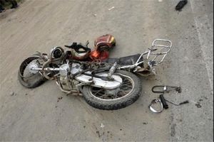 تصادف مرگبار مرد موتورسوار در فریمان