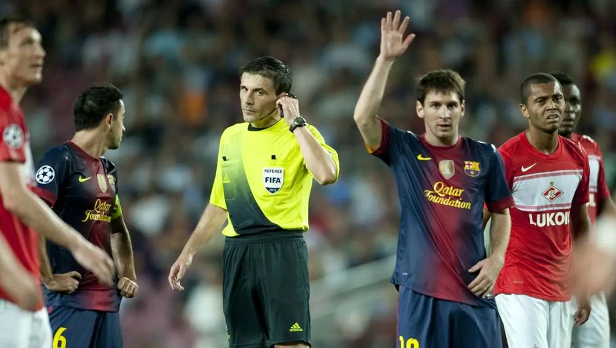 داور بازی حساس بارسا-تاتنهام مشخص شد