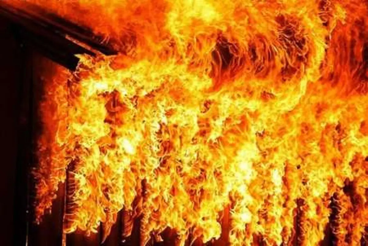 آتش سوزی در تایباد ۲ مصدوم به جا گذاشت