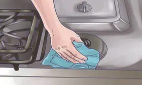 تقسیم آشپزخانه به ٨ منطقه مرزی برای نظافت