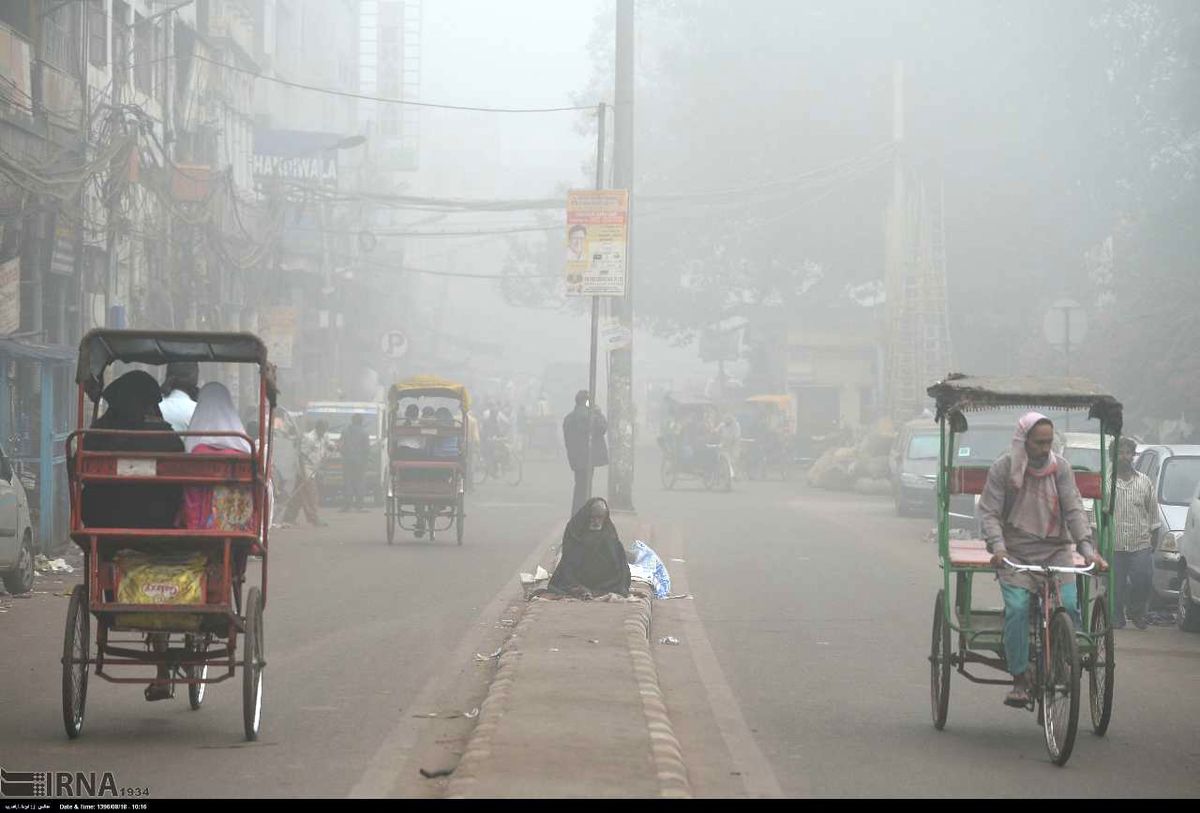 آلودگی هوا بیش از یک میلیون هندی را به کام مرگ کشاند