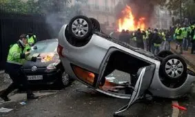 نگرانی از شنبه سیاه: جلیقه‌زردها برج ایفل را تعطیل کردند