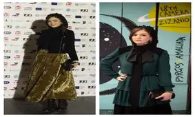 آوا دارویت روی فرش قرمز جشنواره فیلم المپیای یونان