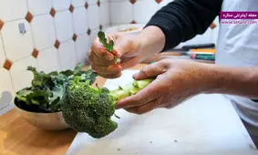 بهترین روش شستن کلم بروکلی جهت انگل زدایی