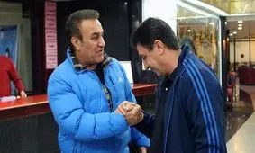دیدار سرمربی سابق سپاهان و پرسپولیسی‌ها