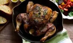 طرز تهیه مرغ شکم پر