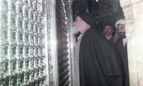 ماجرای حضور مخفیانه امام خمینی(ره) در حرم حضرت عبدالعظیم +فیلم