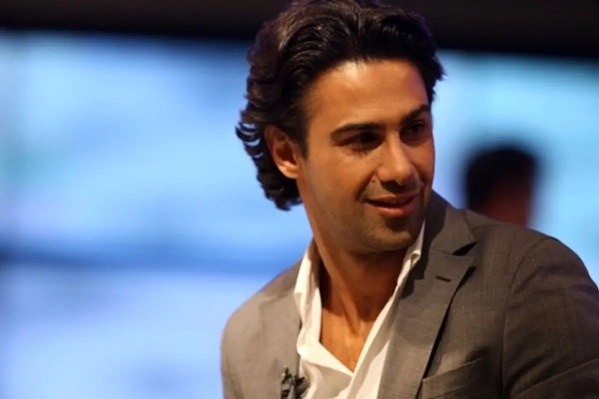 فرهاد مجیدی میهمان ویژه بازی استقلال- پدیده