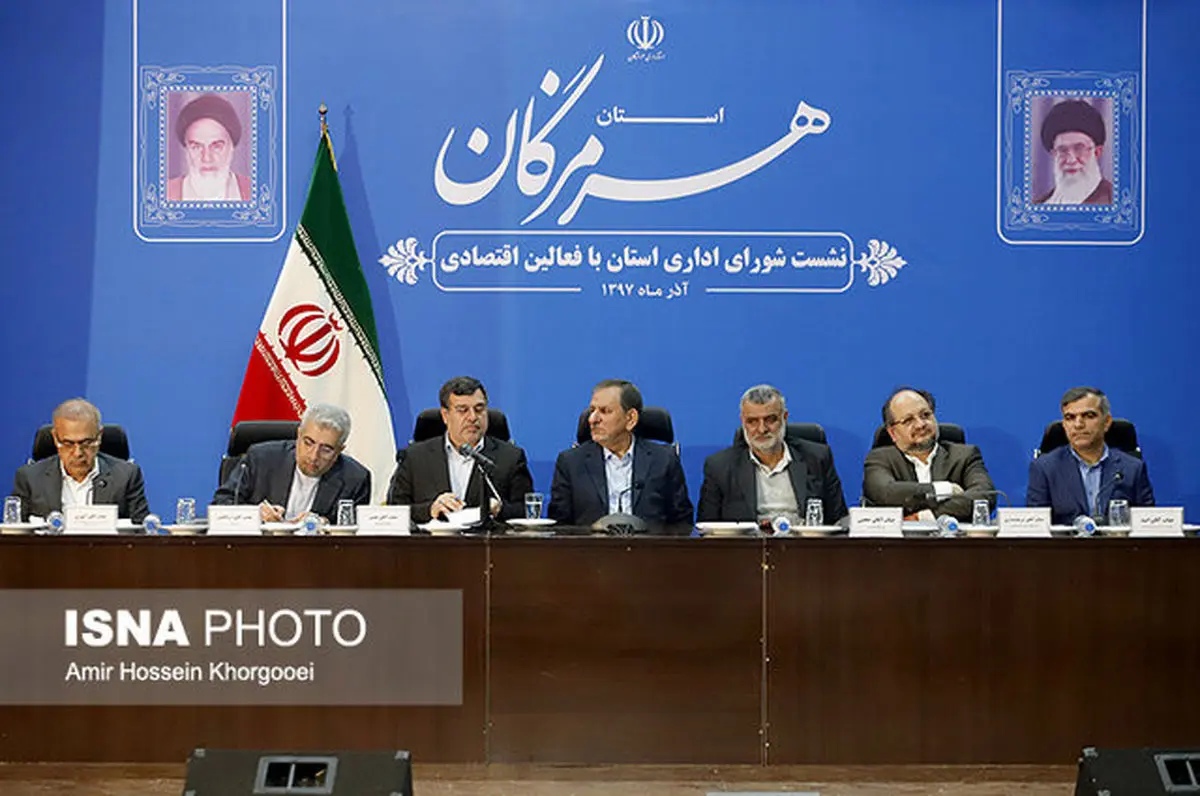 جهانگیری: آمریکایی‌ها بدانند که ایران حبس‌نشدنی است/ نسبت به مسأله هیچ بنگاه اقتصادی بی‌تفاوت نیستیم / باید تورم و نرخ دلار باثبات باشد