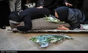 ویدئو/وداع غم‌انگیز زیبا بروفه با همسرش