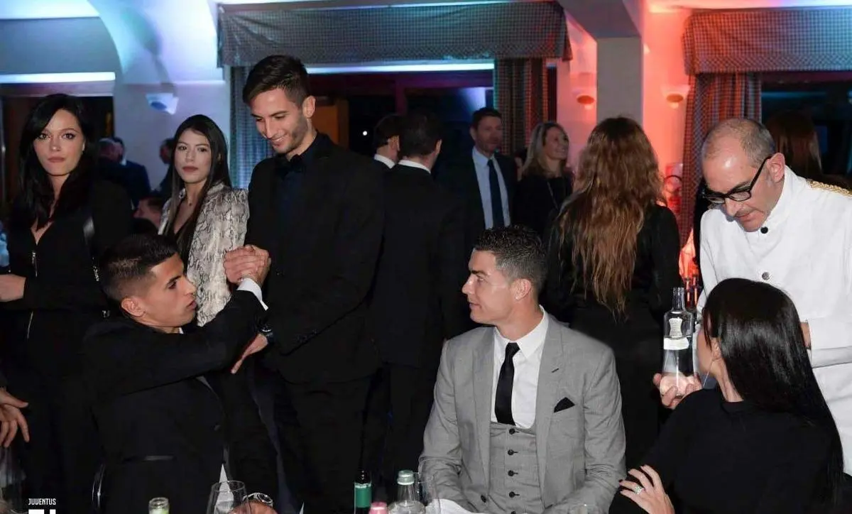 مهمانی شبانه بازیکنان یوونتوس