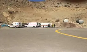 انتقال سه مسموم به بیمارستان توسط بالگرد