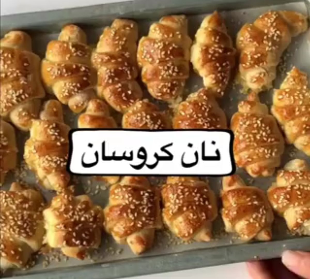 طرز تهیه نان کروسان