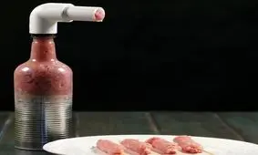 ساخت کباب سیخ کن با وسایل دور ریختنی