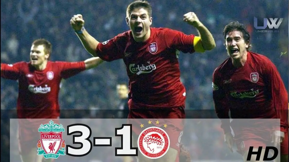 کامبک حماسی جرارد و یاران در مقابل المپیاکوس