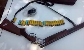 کشف پنج قبضه اسلحه شکاری در خلخال