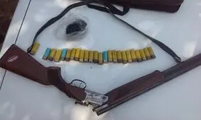 کشف پنج قبضه اسلحه شکاری در خلخال